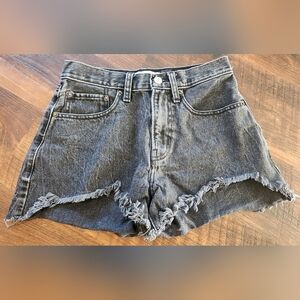 Abercrombie & Fitch Gray Jean Shorts